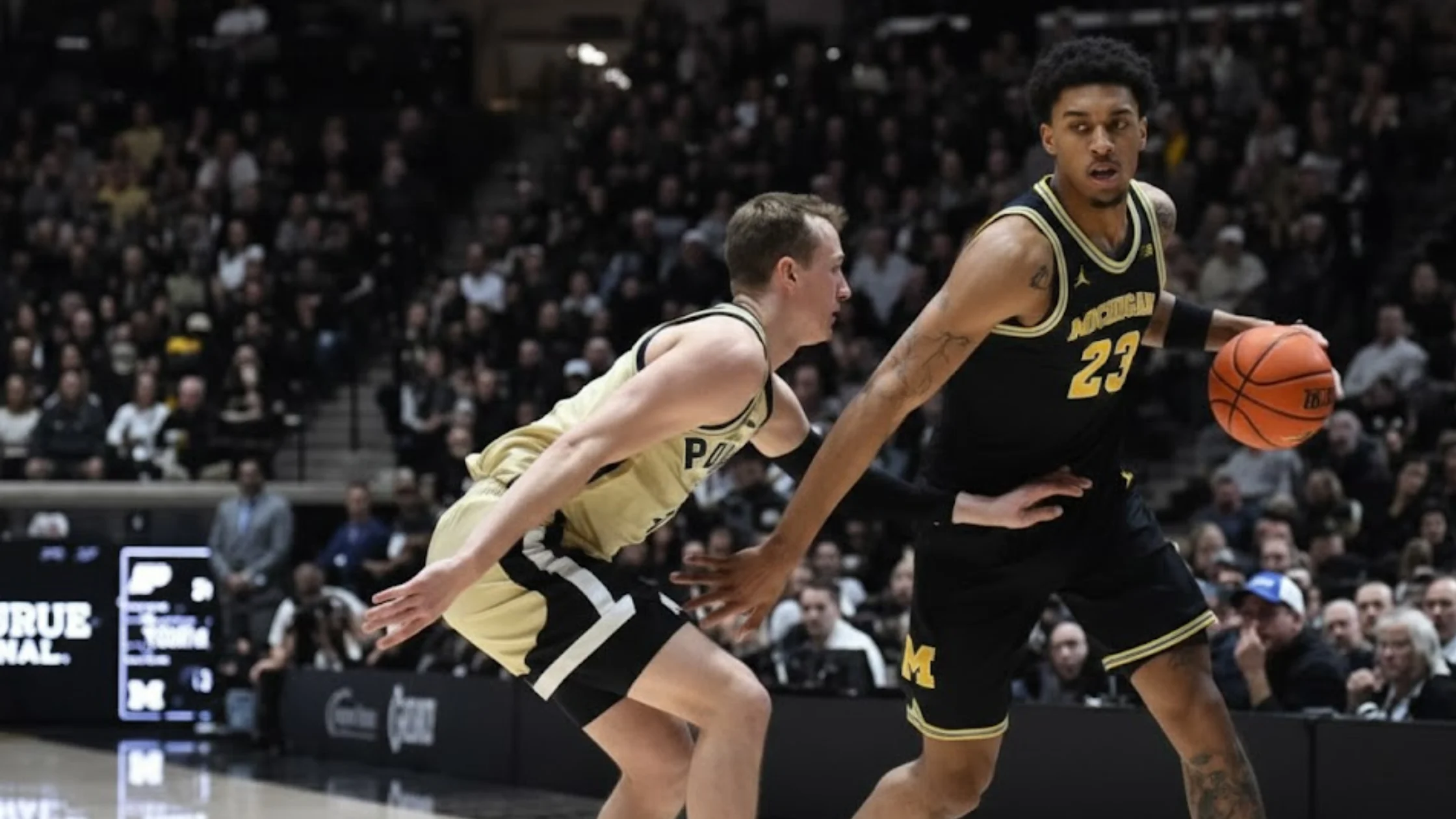 Michigan vs Purdue Basketball Stats